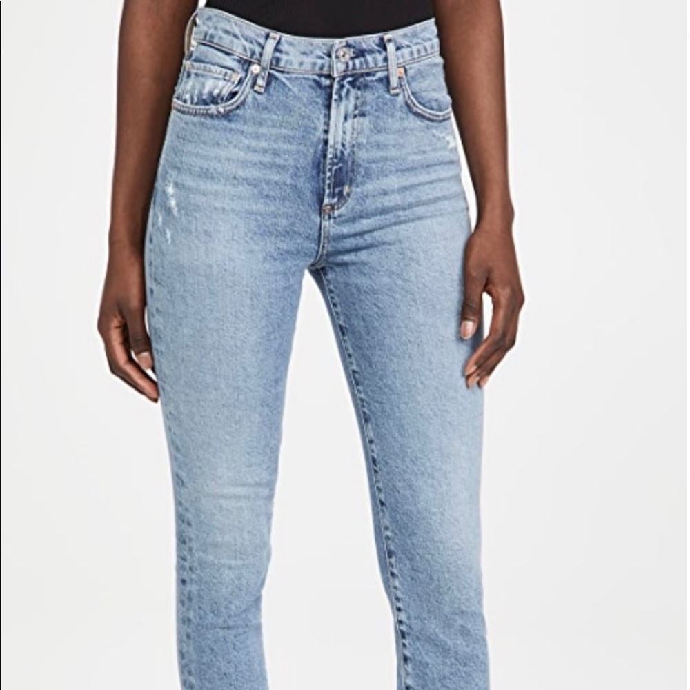 Olivia High Rise Slim Ankle Jeans
